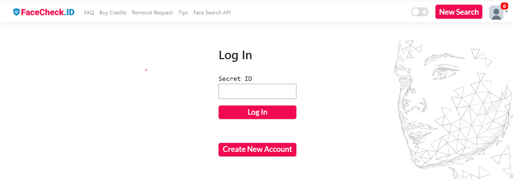 facecheck id login